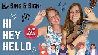 Circle Time song for preschoolers - Sing and Sign (ASL - American Sign Language)