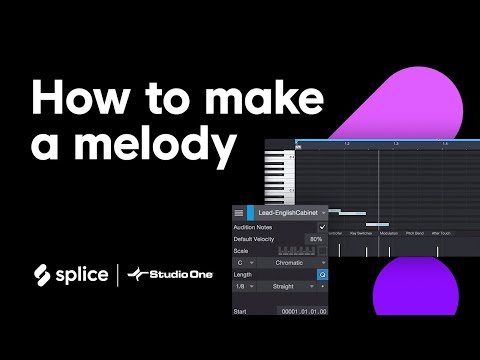 How to make a melody in Studio One 5