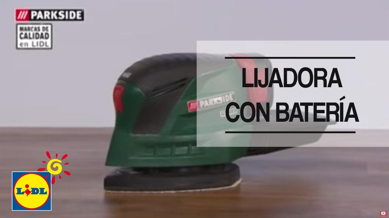 Lijadora con batería - Lidl España 