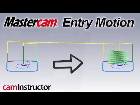 Fixing Failed Pocket Entry Motion in Mastercam