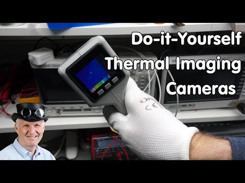 #247 Do-it-Yourself Thermal Imaging Cameras (AMG8833, MLX90640, M5Stack, Arduino IDE) and Flir one