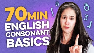 Learn 24 English Consonant Sounds in 70 Minutes | Pronunciation Compilation | Rachel's English screenshot 1