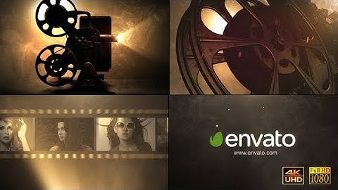 Cinema Projector Logo | After Effects Template | Logo Stings