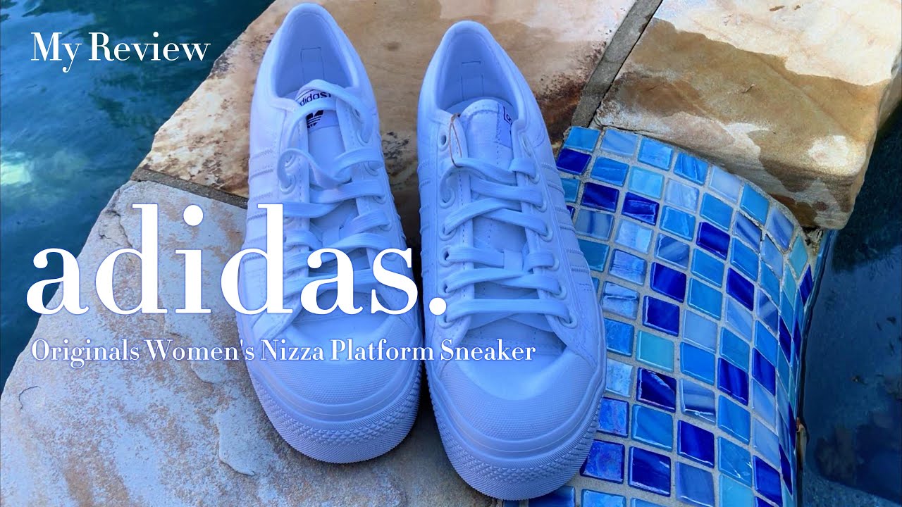 adidas Originals Women\'s Nizza Platform Sneaker | Review - YouTube