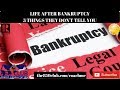 Life After Bankruptcy: 5 Things They Don't Tell You - Budget,MYFICO,No Credit,Car Buying