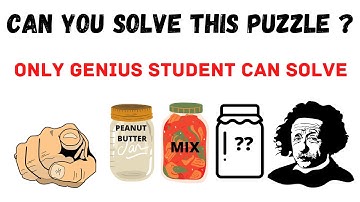 Only Genius can solve | Riddle | Jelly beans and jars | PUZZLE #interview #genius #logic