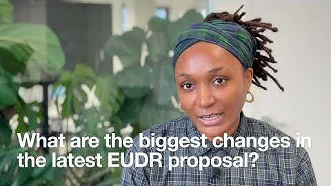 What are the most important takeaways from the latest EUDR proposal?