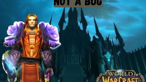 World Of Warcraft "NOT A BUG" Quest in Icecrown litchking