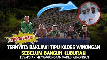 Kesaksian Kades Winongan‼️Di T1PU Baklawi Soal Perizinan Bangun Kuburan