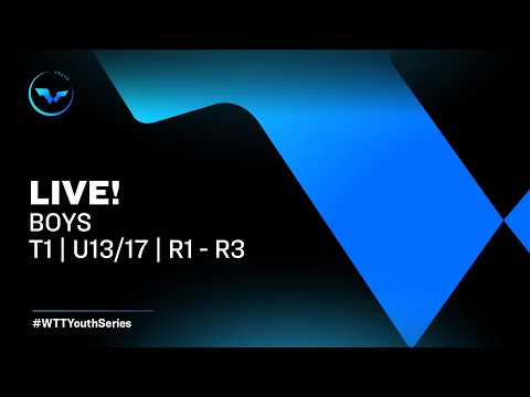 Day 1 - U13/17 Boys - WTT Youth Contender Platja D'aro 2022 | T1 S1