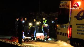 Joven atropellado por el tren