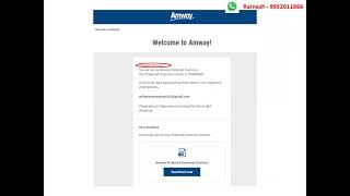 How to register as a customer in Amway (Tamil)