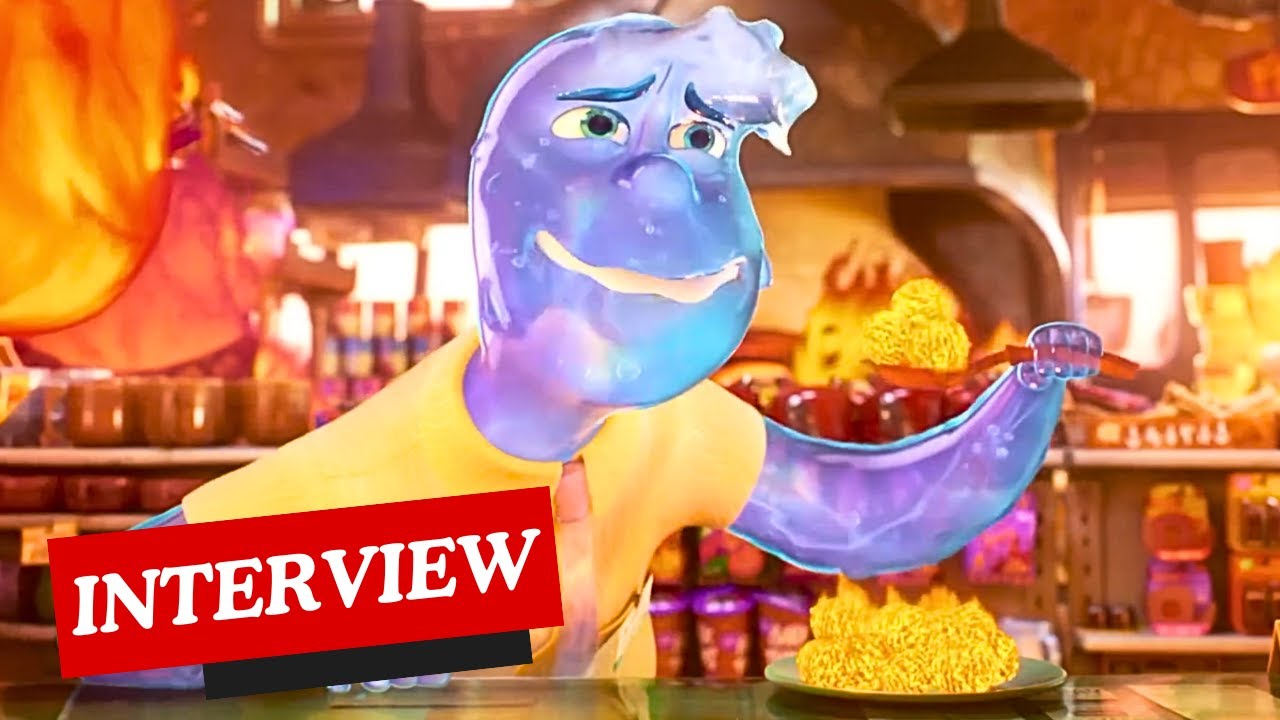 Elemental Movie Cast "Can You Handle Fire ?" Interview 2023
