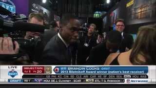 Brandin Cooks is the 20th pick of the 2014 NFL Draft