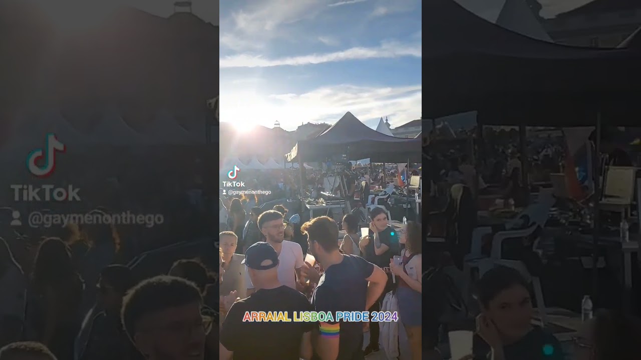 Arraial Lisboa Pride 2024 🏳️‍🌈😍 #lisbonpride