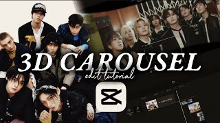 "3D CAROUSEL" - KPOP TIKTOK TREND | CAPCUT TUTORIAL | STRAYKIDS | VIRAL | FORYOU | CC | FYP