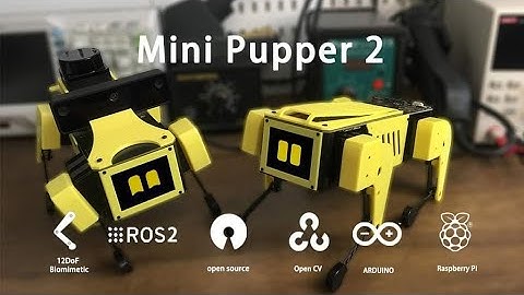 Mini Pupper 2 ROS2 Robot Kit For Dreamers - Cool Robots - Mini Pupper Open Source Robot Dog