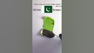 What color do mixed flags make? (Part .2)#asmr #satisfying #colormixingmagic #colormixing #relaxing