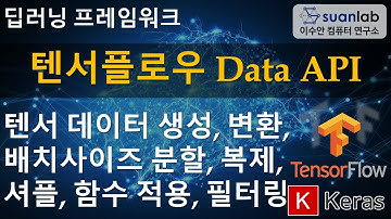 텐서플로우 Data API