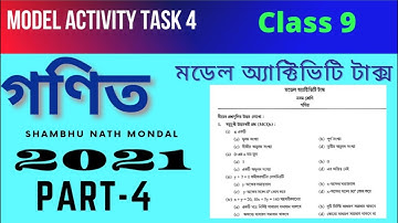 Model activity task class 9 part 4 2021