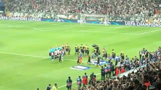 Beşiktaş Jk - Rb Leipzig Maç Öncesi Ve Başlama Anı İlk Üçlü 1080P60Fps