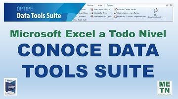 Microsoft Excel a Todo Nivel y Optipe te regalan licencias Data Tools Suite