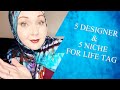 5 DESIGNER AND 5 NICHE FOR LIFE TAG / PERFUME / FRAGRANCE COLLECTION