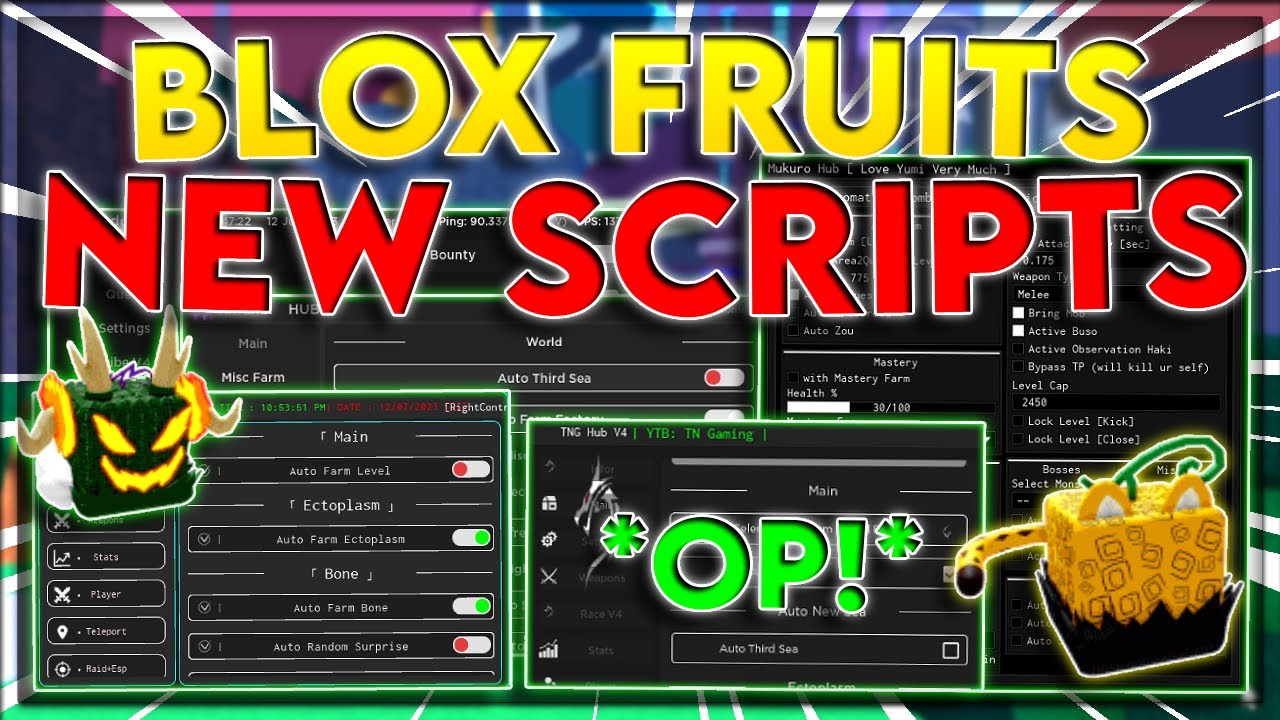 🏆NEW] HOW TO GET USE Blox Fruits Script / Hack, Auto Farm + INSTANT  MASTERY