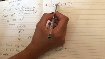 AS Maths-Pure-Negative and Fractional indices