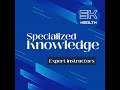 Specialized Knowledge. Expert Instructors.