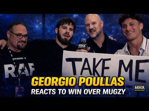 Georgio Poullas REACTS To Tech Fall Win Over Mugzy At RAF 5 Things Getting Heated In Match 