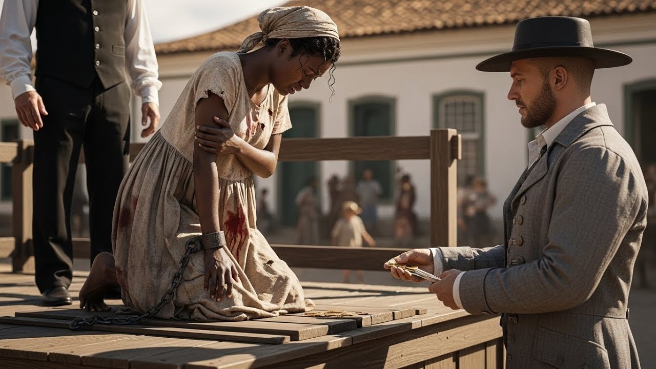 👑“Ela Foi Leiloada em Seu Momento Mais Frágil… Mas O Barão a Comprou Apenas Para Lhe Dar…