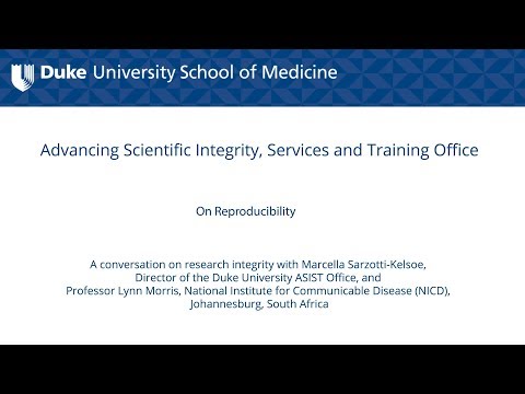 Promoting Research Integrity