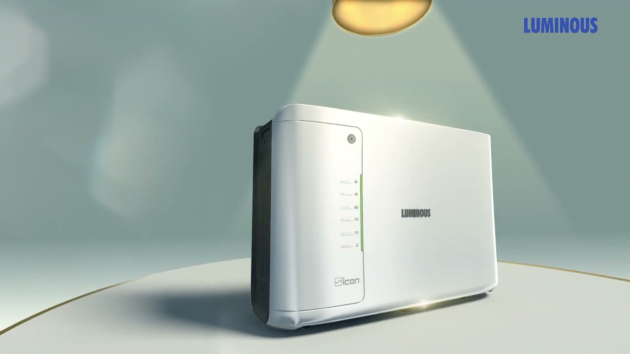 ‘ICON’   Luminous Inverter   Smart & Beautiful Inverter28Sep21