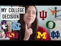 Where am I going to college? | my college decision + how I decided