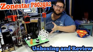 Zonestar P802QR2 Assembly and Review