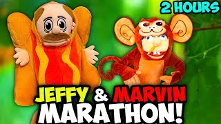 2+ Hour Jeffy And Marvin Marathon!
