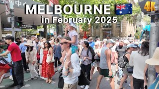 Melbourne Australia in February 2025 Walkthrough Lunar New Year Celebrations