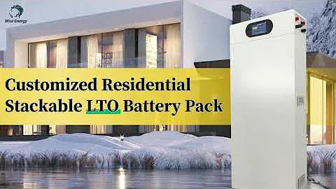 Customized Residential Stackable Lto Battery Pack
