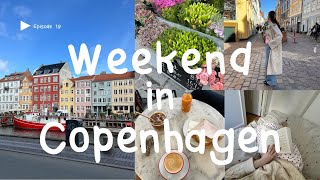 Weekend diary⎢Spring in Copenhagen, coffee shops, flowers hunting & enjoying time off