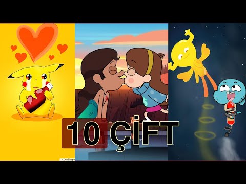 ÇİZGİ FİLMLERDE EN TUHAF 10 SEVGİLİ(ESRARENGİZ KASABA,GUMBALL,ADVENTURE TIME)