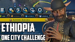 Ethiopia One City Challenge with Voidsingers - Sid Meier's Civilization VI - New Frontier Pass