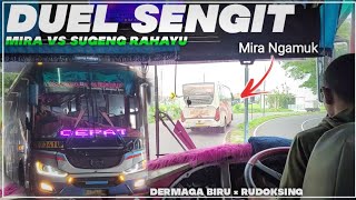 MIRA NGAMUK🔥 DUEL SERU‼️SUGENG RAHAYU DIKEJAR MIRA || Trip SR  7341'Dermaga biru x rudoksing