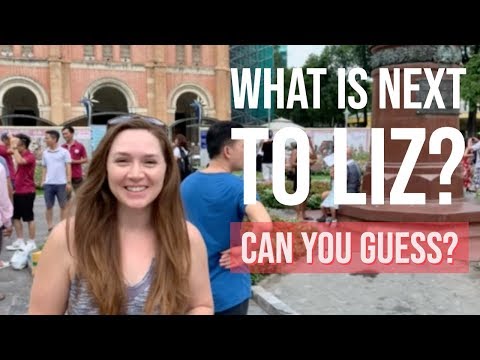 Liz Visits "Nha Tho Duc Ba" (Notre Dame in Vietnam) | practice English with Spotlight