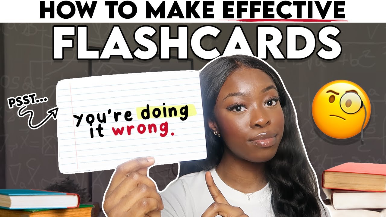 YOU'RE DOING IT WRONG  HOW TO MAKE EFFECTIVE FLASHCARDS