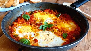 وجبات صيفيةالوصفة التي ستعشقونها في أقل من 5دق..البيض بالطماطم احلى وجبة سريعة?omelette with tomato