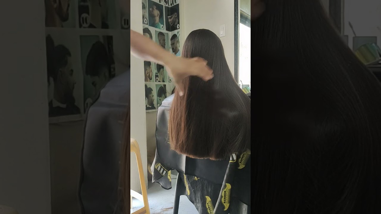 nagpatrim si ate n along hair