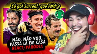 ♫ NÃO, NÃO VOU... PASSA LÁ EM CASA 😂 | Paródia de Futebol - Mari Fernandez {REACT/PARÓDIA}