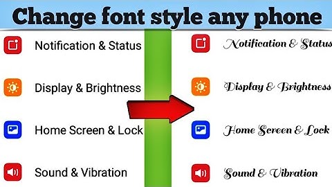 How to change font style in any Android phone (NO ROOT)/phone ke writing ko change Kaise kare