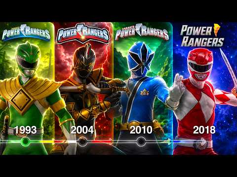 The ENTIRE Story of Power Rangers in 26 Minutes